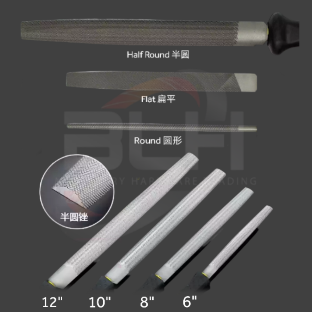 Half Round Steel File - BLH Machinery Hardware Trading | JB Rewinding ...